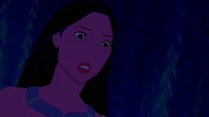 Pocahontas Looks Shock Wallpaper