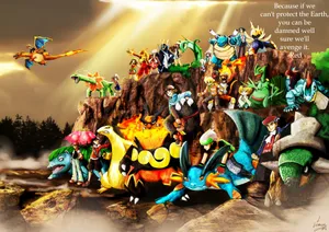 Pokemon Characters Wallpaper
