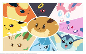 Pokémon Eevee Evolutions Desktop Wallpaper