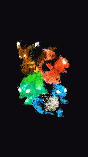 Pokemon Hd Painted Art Wallpaper