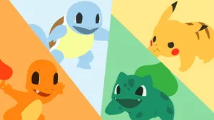 Pokémon Hd Pikachu And Friends Wallpaper
