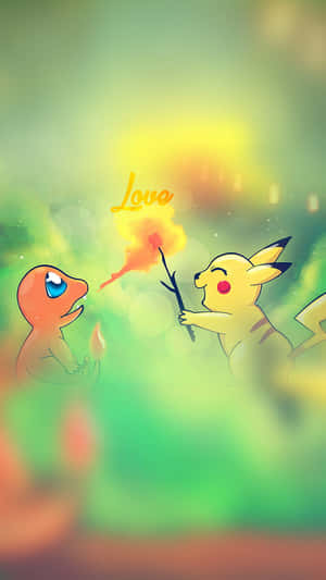 Pokemon Love Hd Wallpaper Wallpaper