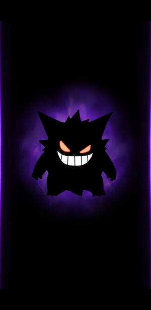 Pokemon Phone Creepy Gengar Wallpaper