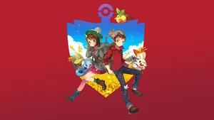 Pokemon Sword And Shield Characters Wallpaper
