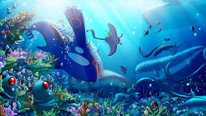 Pokemon Underwater World Wallpaper