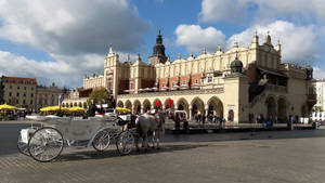 Poland The Cloth Hall Wallpaper