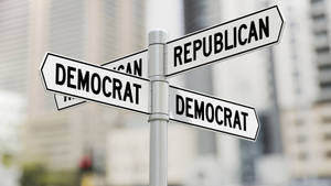 Politics Direction Signs Wallpaper