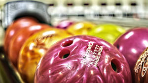 Polyester Bowling Ball Wallpaper