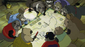 Pom Poko Forest Adventure Wallpaper