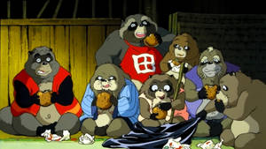 Pom Poko Studio Ghibli Desktop Wallpaper