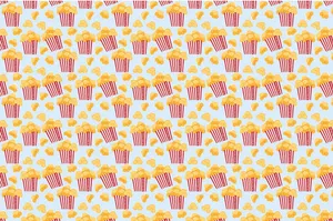 Popcorn Pattern Background Wallpaper