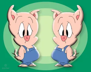 Porky Pig Fictional Character Wallpaper
