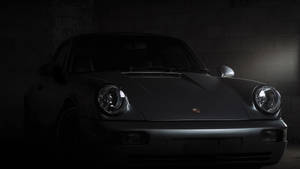 Porsche 911 Carrera Black Teaser Wallpaper