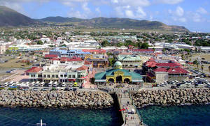 Port Zante St Kitts And Nevis Wallpaper