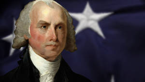 Portrait Of James Madison, America's Founding Father Wallpaper