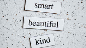 Positive Adjectives Cards Wallpaper