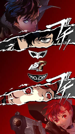 Poster For Persona 5 Phone Wallpaper