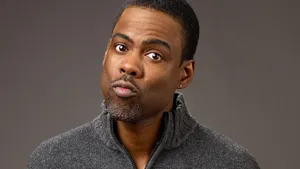 Pouting Chris Rock Wallpaper