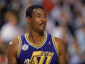 Power Forward Karl Malone Wallpaper