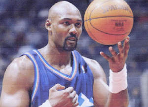 Power Forward Karl Malone Wallpaper