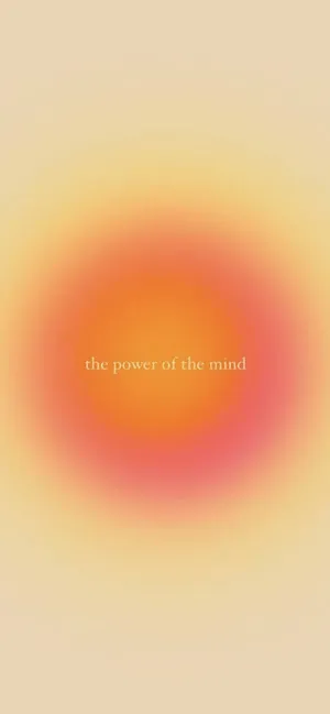 Power Of The Mind Aura Aesthetic Wallpaper