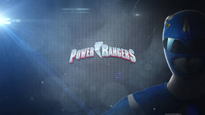 Power Rangers Blue Ranger Poster Wallpaper