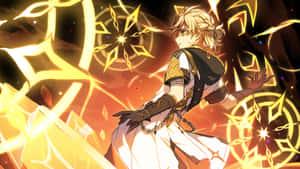 Powerful Albedo Genshin Impact Wallpaper