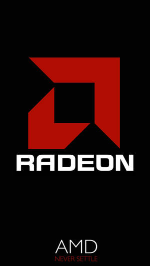 Powerful Amd Processor Close-up Wallpaper