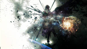 Powerful Fighter Sasuke Uchiha Wallpaper