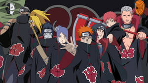 Powerful Team Akatsuki Wallpaper
