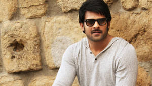 Prabhas Hd Gray Shirt Wallpaper