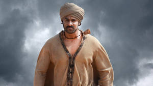 Prabhas Wearing Turban Wallpaper