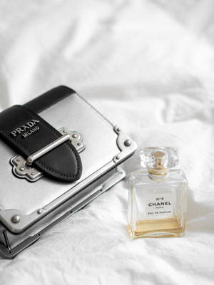 Prada Bag Chanel Perfume Wallpaper