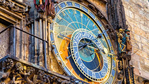 Prague Astronomical Clock Wallpaper