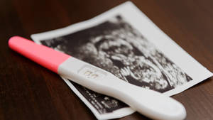 Pregnancy Test Red Lines Wallpaper