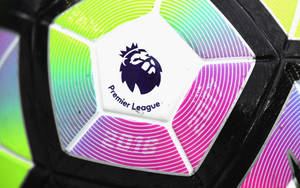 Premier League Logo On Soccer Ball Wallpaper