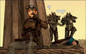 Prepare To Take On The Wasteland With The Fallout Enclave Wallpaper