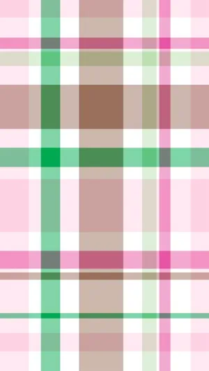 Preppy Plaid Pattern Wallpaper