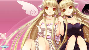 Pretty Chobits Twins Wallpaper