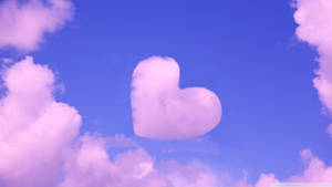 Pretty Heart Cloud Image Wallpaper
