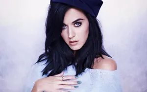 Pretty Katy Perry Portrait Wallpaper