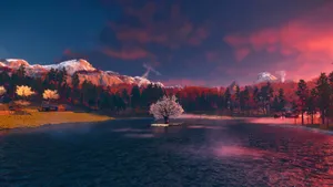 Pretty Landscape Japan Ghost Of Tsushima Wallpaper