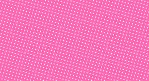 Pretty Pink And White Polka Dot Pattern Wallpaper