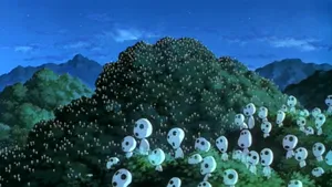 Princess Mononoke Kodama Tree Spirits Wallpaper