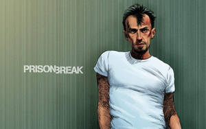 Prison Break Theodore Bagwell Comic Art Wallpaper