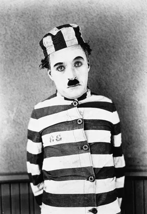 Prisoner Charlie Chaplin Wallpaper