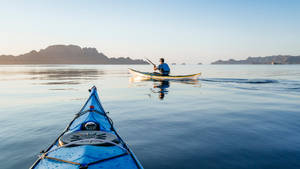 Professional People Kayaking Wallpaper