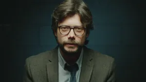 Professor Money Heist 4k Confessing Wallpaper
