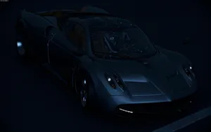 Project Cars 4k Jet Black Pagani Wallpaper