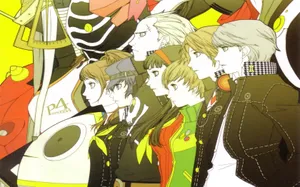 Proud Persona 4 Characters Wallpaper